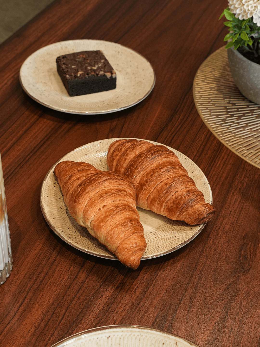 Croissants & Brownie