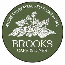 Brooks Café & Diner logo
